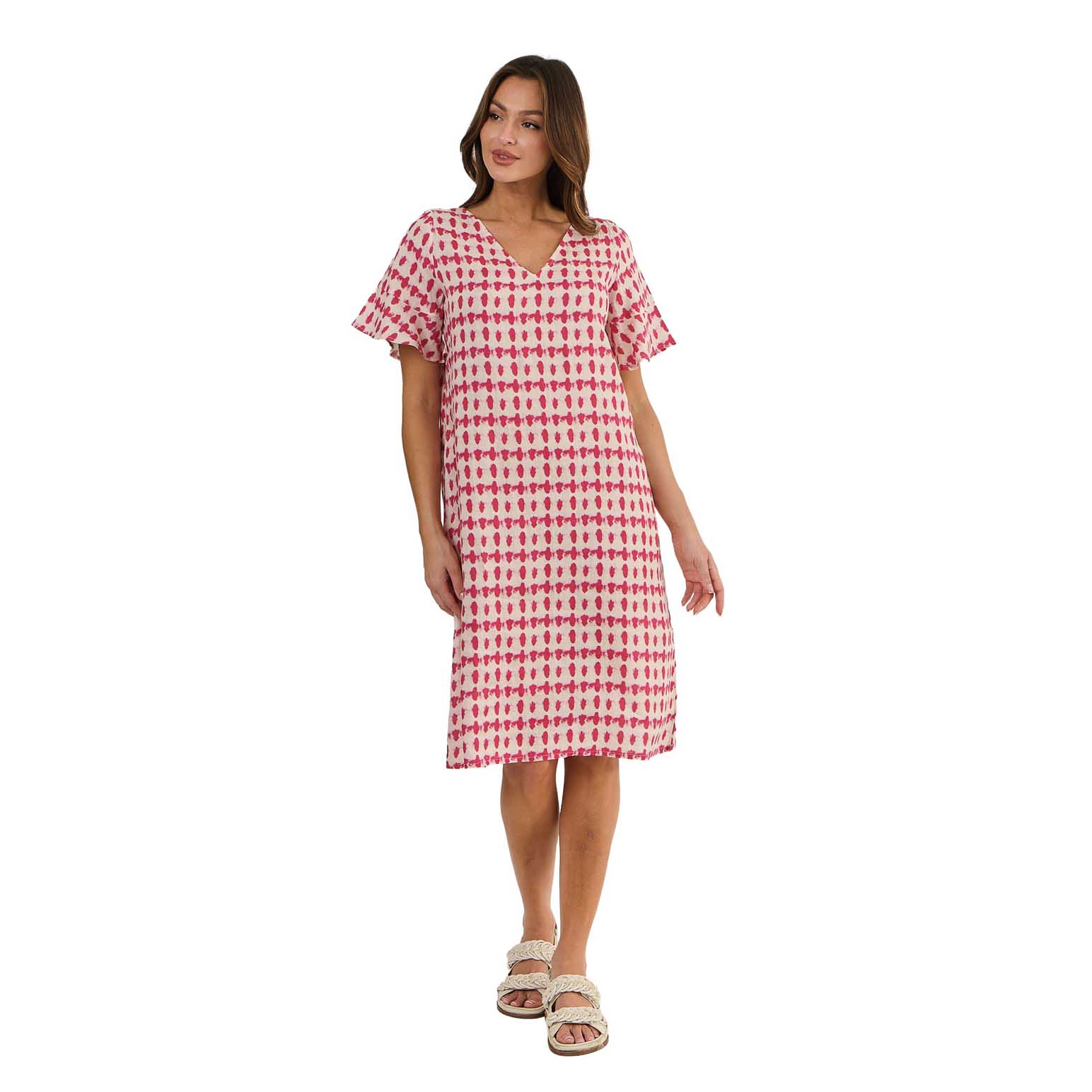Naturals By O & J Primula Blot Dress